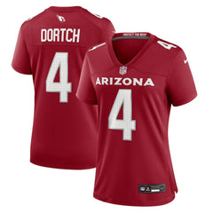 Greg Dortch Arizona Cardinals Women's Team Game Jersey - Cardinal - Nike