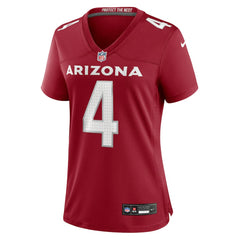 Greg Dortch Arizona Cardinals Women's Team Game Jersey - Cardinal - Nike