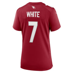 Kyzir White Arizona Cardinals Women's Team Game Jersey - Cardinal - Nike