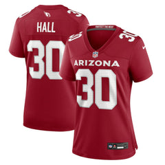 Darren Hall Arizona Cardinals Women's Game Jersey - Cardinal - Nike