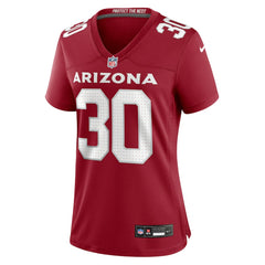 Darren Hall Arizona Cardinals Women's Game Jersey - Cardinal - Nike