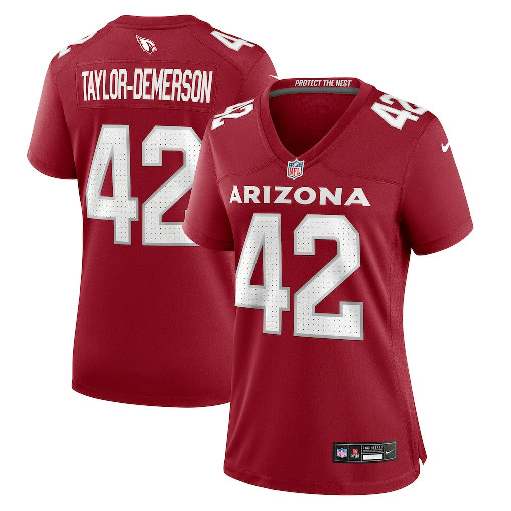 Dadrion Taylor-Demerson Arizona Cardinals Women's Game Jersey - Cardinal - Nike