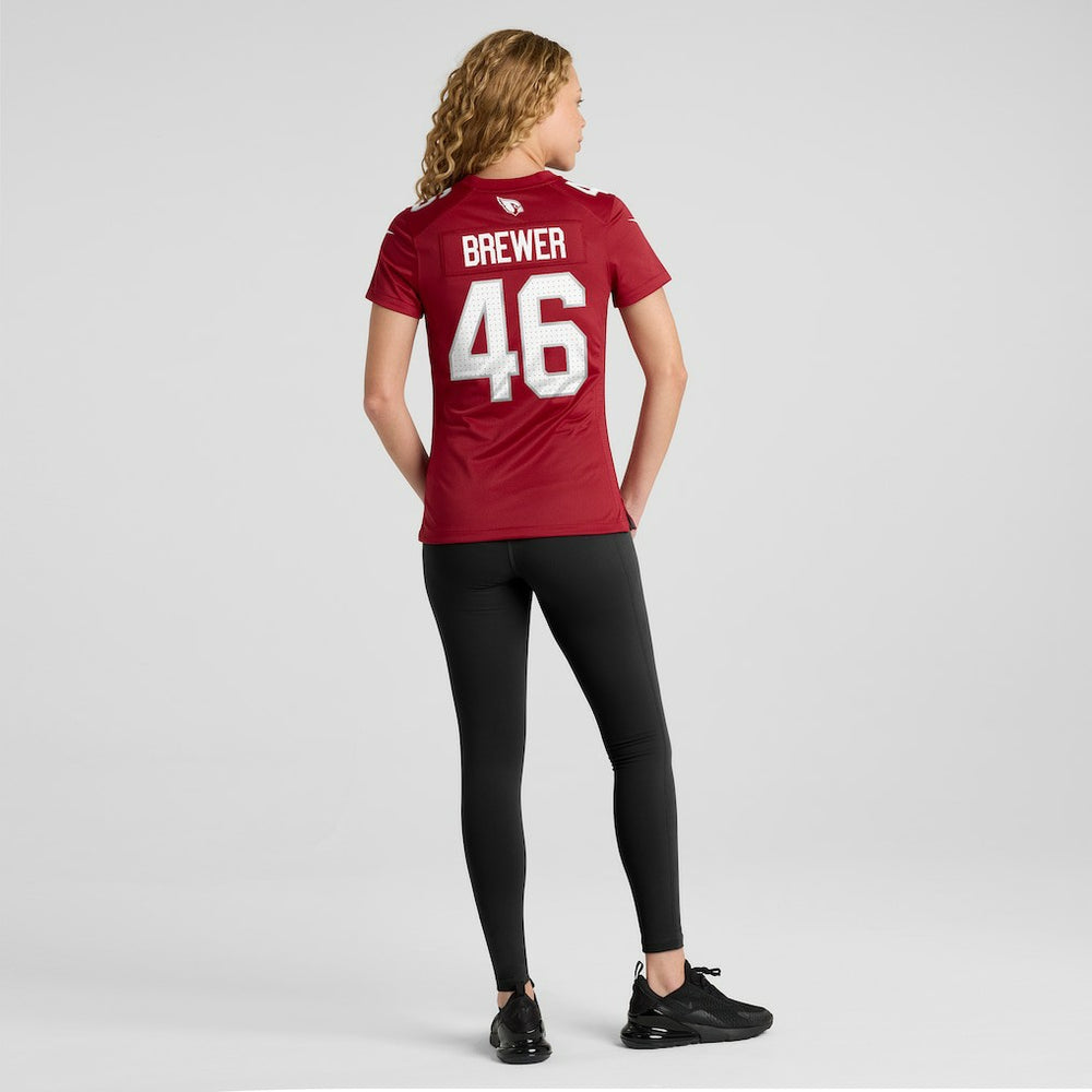 Aaron Brewer Arizona Cardinals Women's Game Jersey - Cardinal - Nike