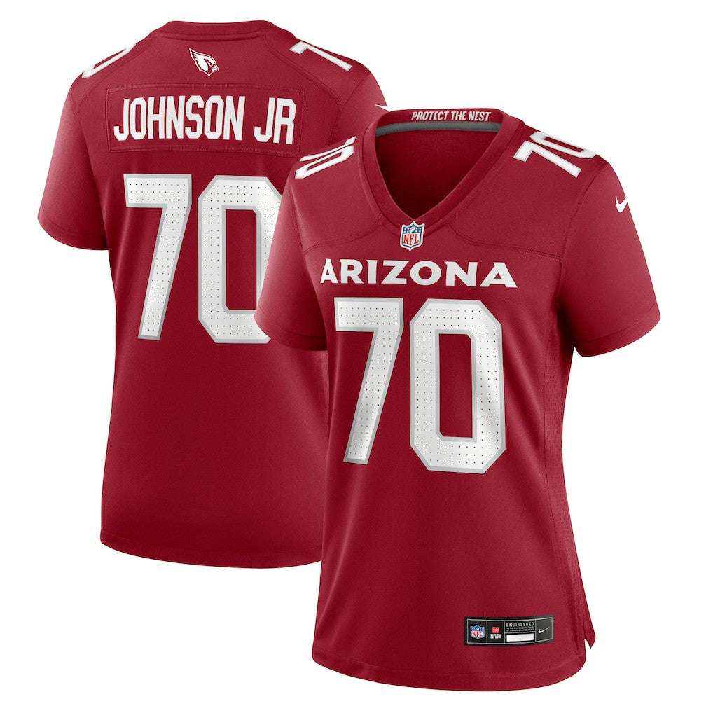 Paris Johnson Jr. Arizona Cardinals Women's Game Jersey - Cardinal - Nike