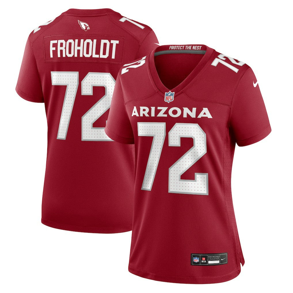 Hjalte Froholdt Arizona Cardinals Women's Game Jersey - Cardinal - Nike