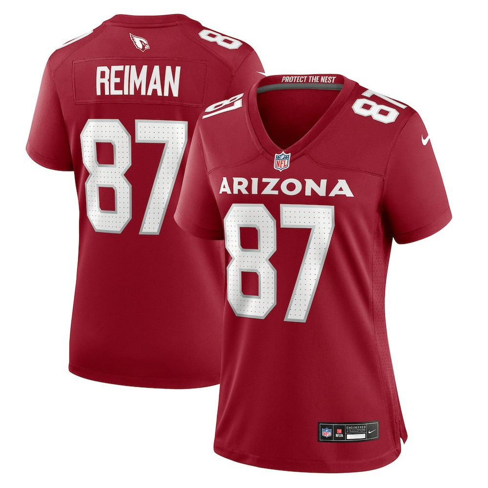 Tip Reiman Arizona Cardinals Women's Game Jersey - Cardinal - Nike