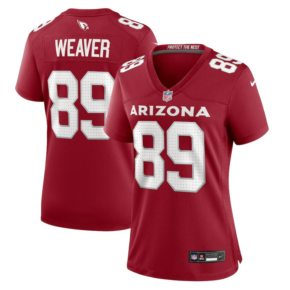 Xavier Weaver Arizona Cardinals Women's Game Jersey - Cardinal - Nike