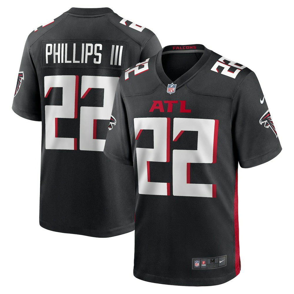 Clark Phillips III Atlanta Falcons Team Game Jersey - Black - Nike