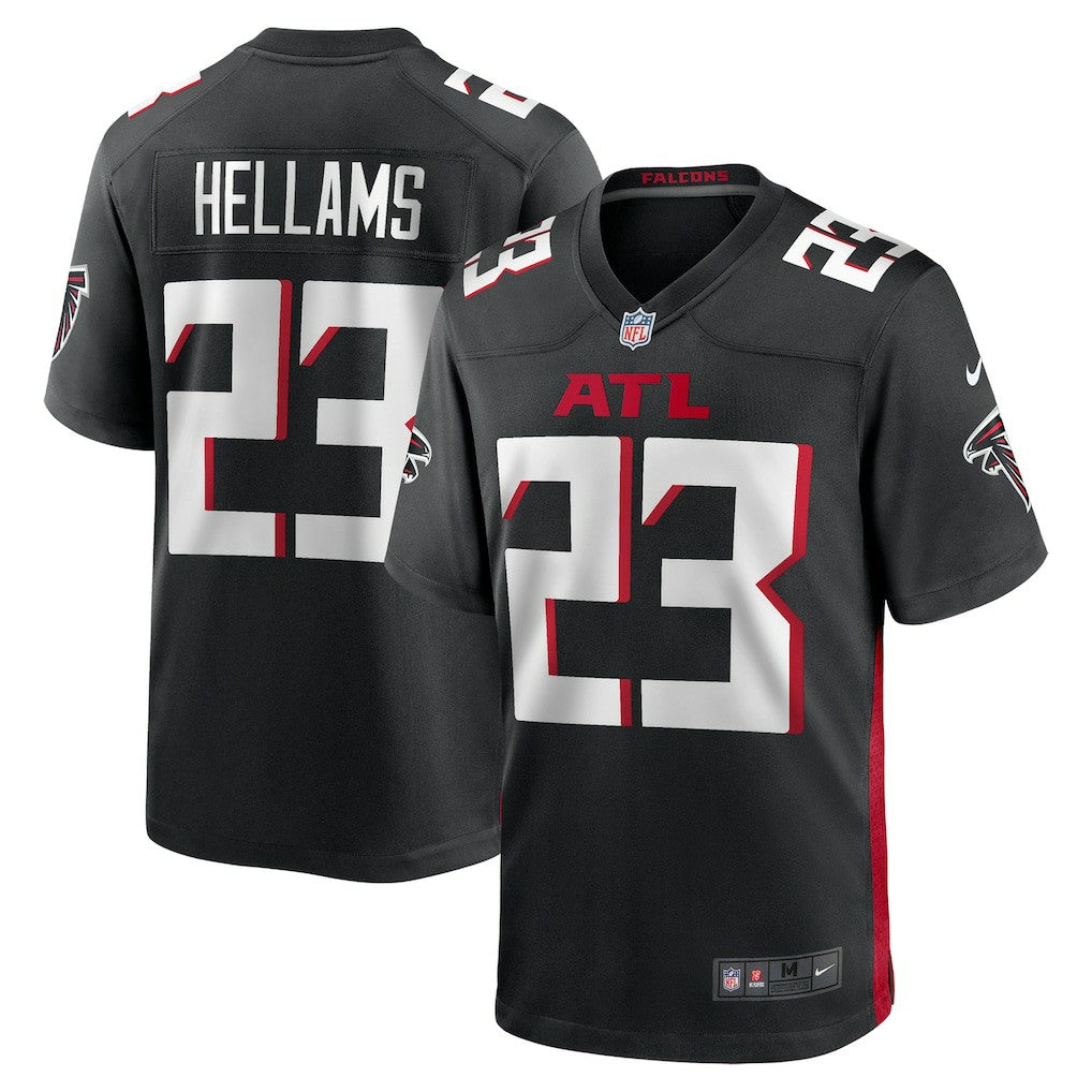 DeMarcco Hellams Atlanta Falcons Team Game Jersey - Black - Nike