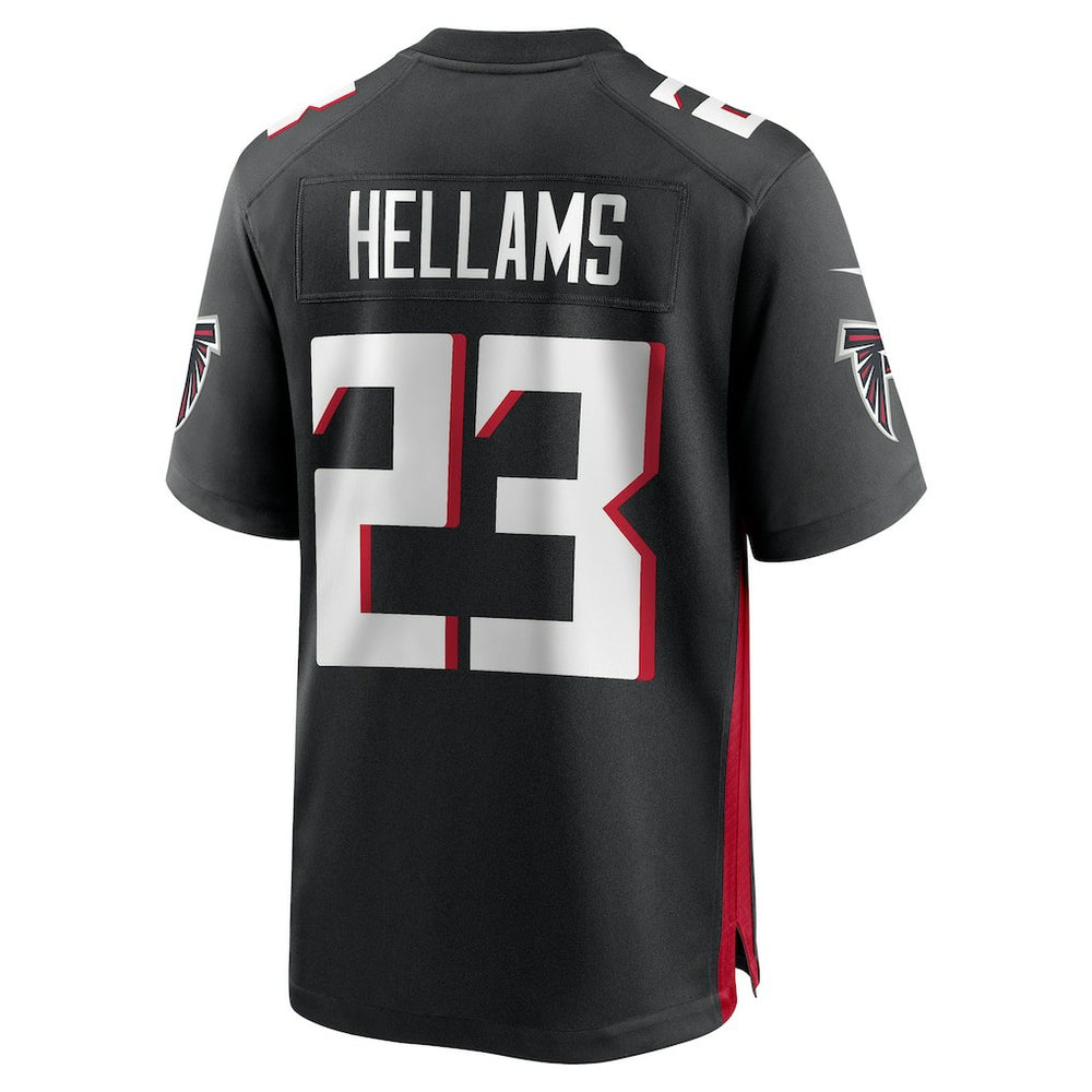 DeMarcco Hellams Atlanta Falcons Team Game Jersey - Black - Nike