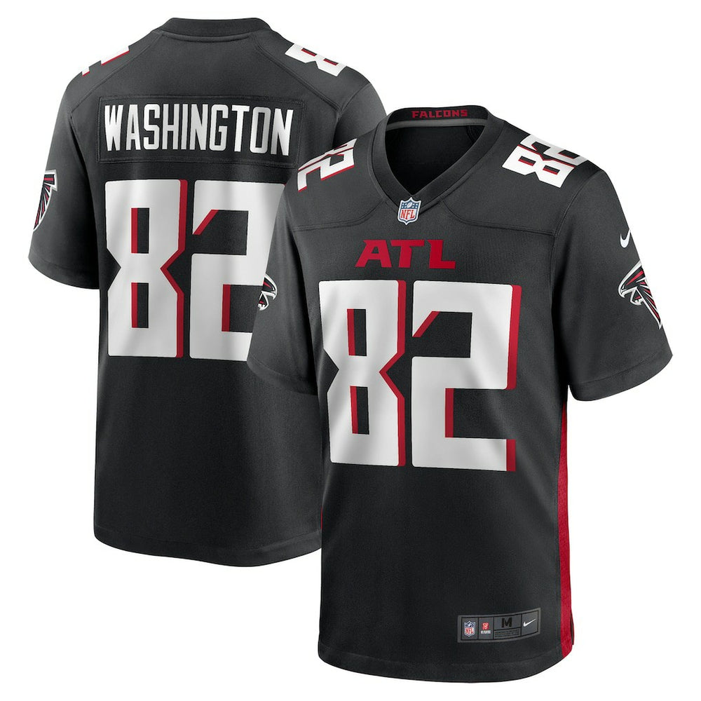 Casey Washington Atlanta Falcons Team Game Jersey - Black - Nike