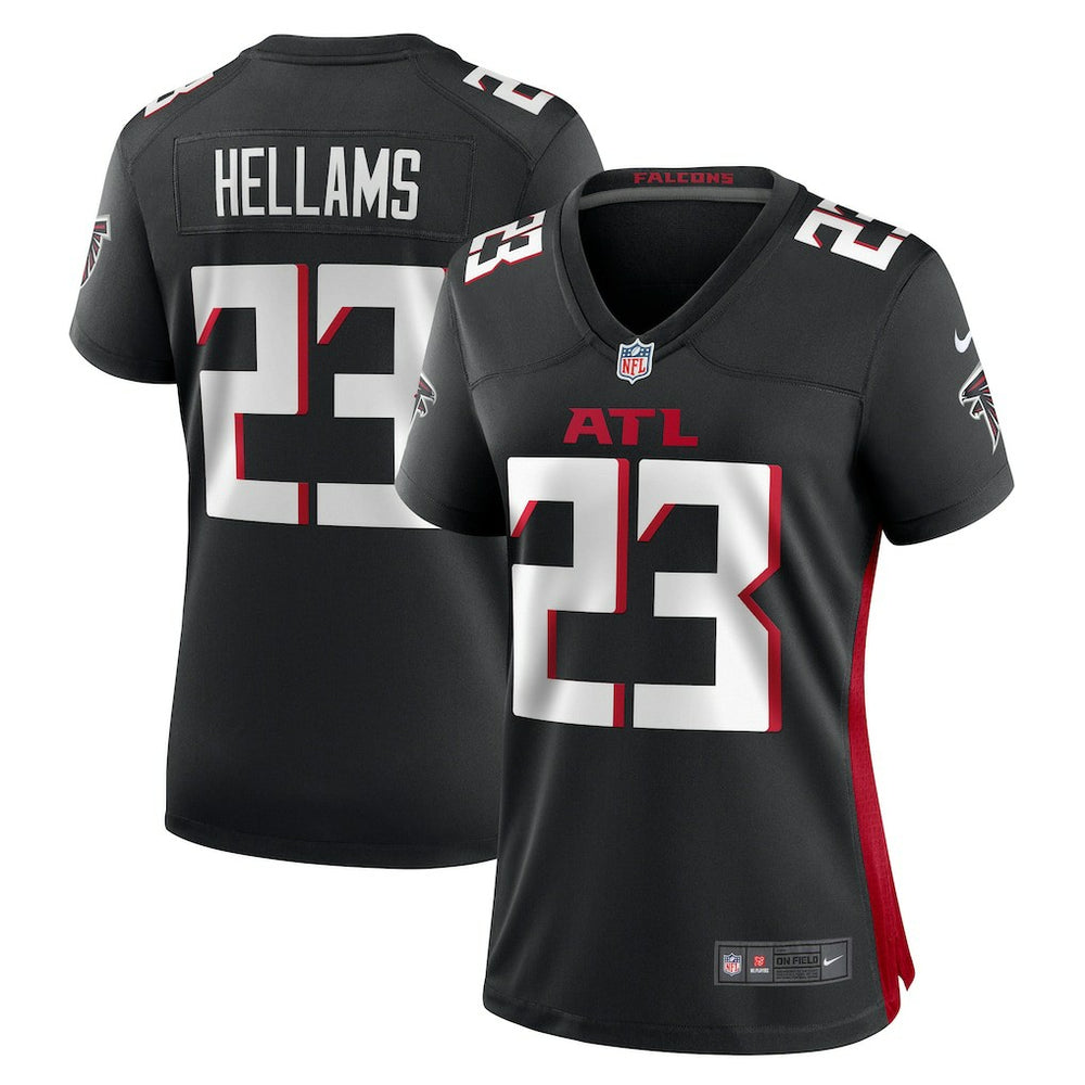 DeMarcco Hellams Atlanta Falcons Women's Game Jersey - Black - Nike