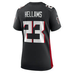 DeMarcco Hellams Atlanta Falcons Women's Game Jersey - Black - Nike