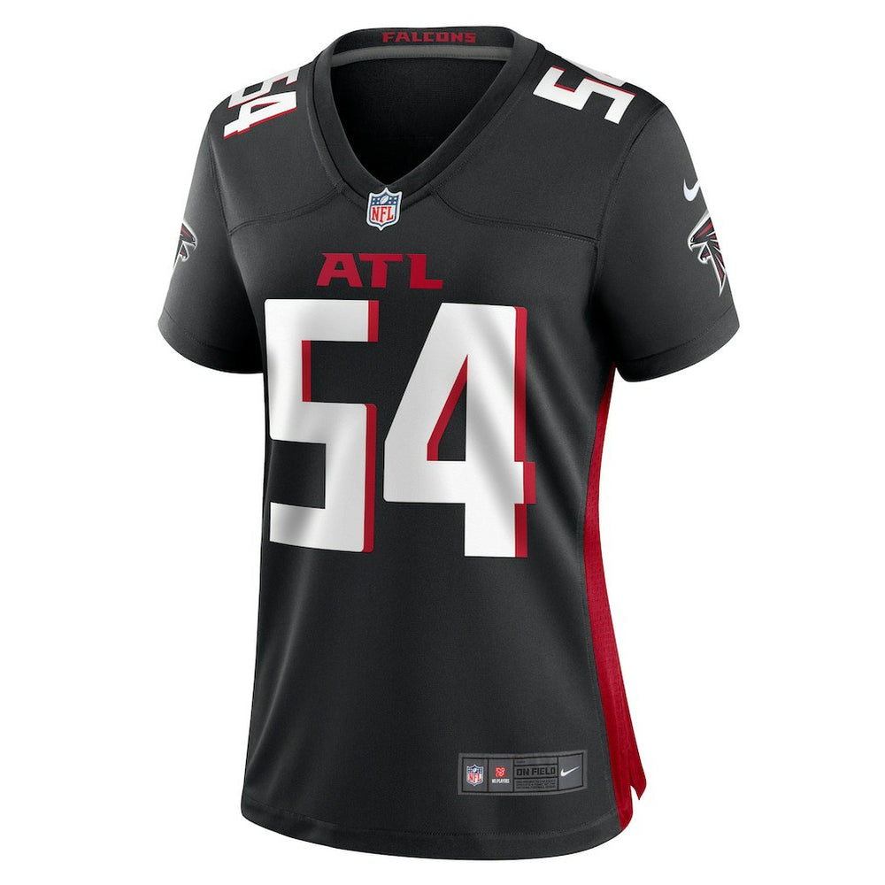 Brandon Dorlus Atlanta Falcons Women's Game Jersey - Black - Nike