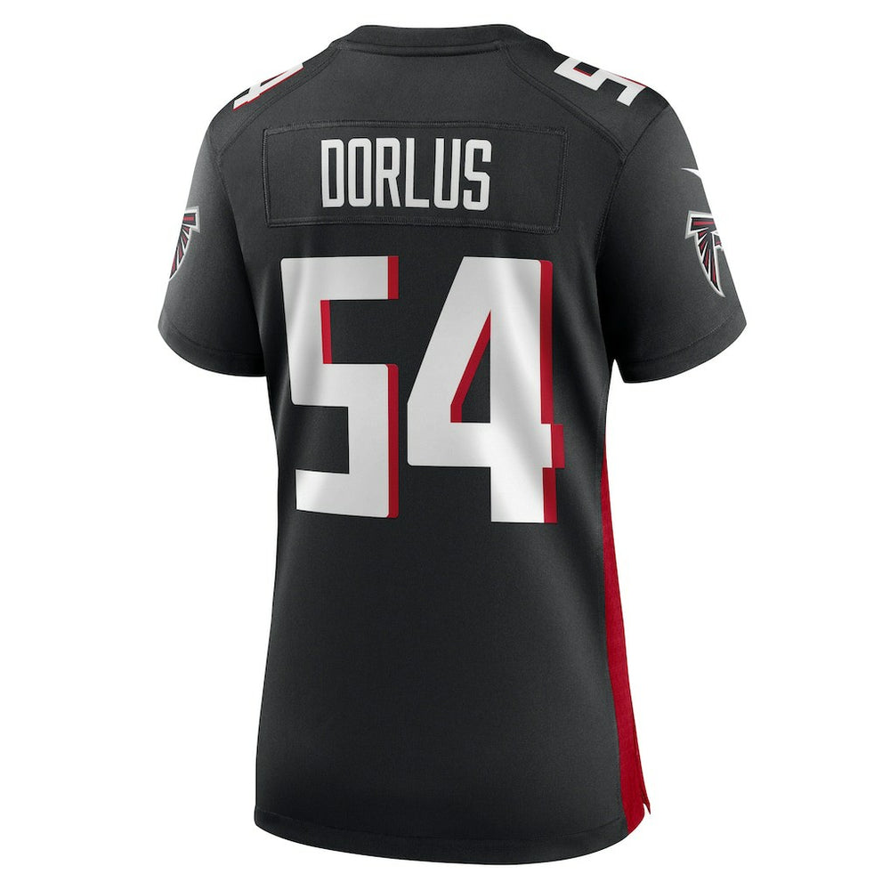 Brandon Dorlus Atlanta Falcons Women's Game Jersey - Black - Nike