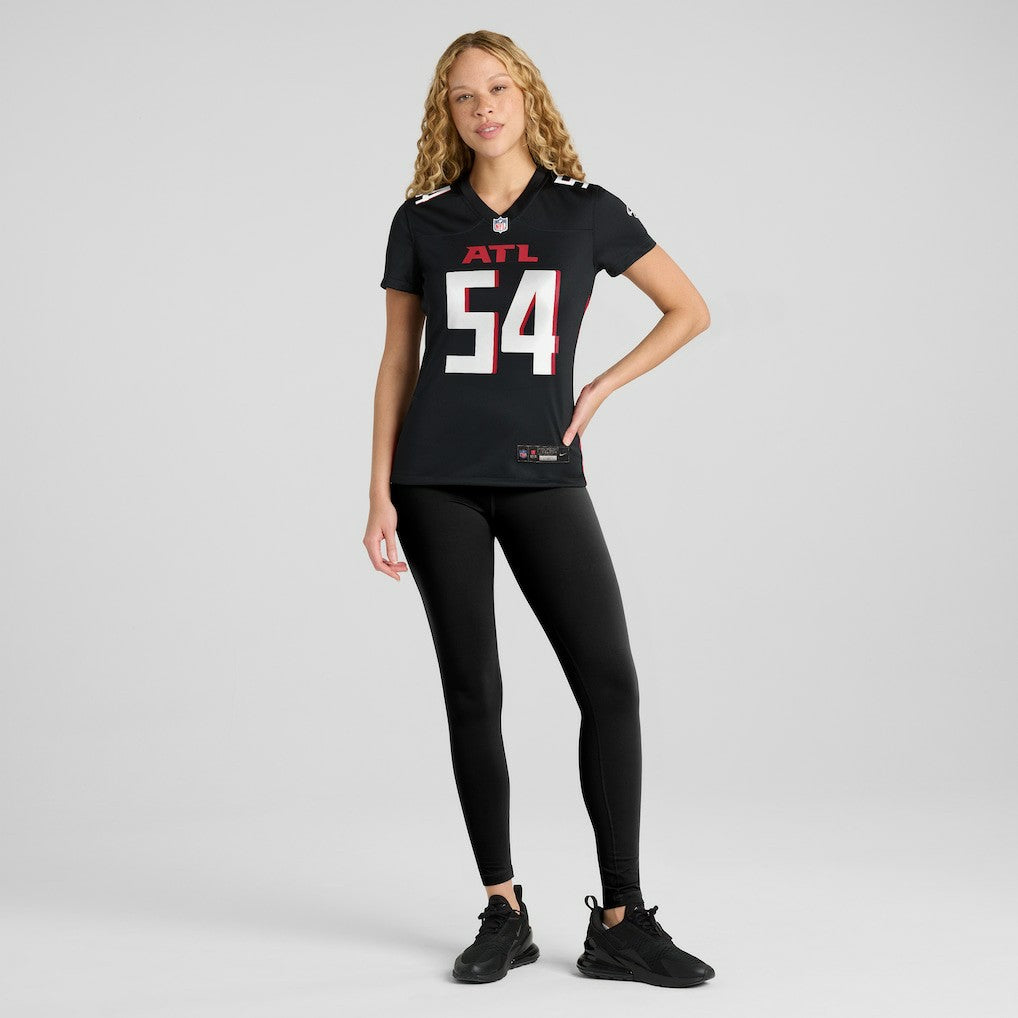 Brandon Dorlus Atlanta Falcons Women's Game Jersey - Black - Nike