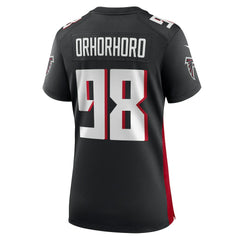 Ruke Orhorhoro Atlanta Falcons Women's Game Jersey - Black - Nike