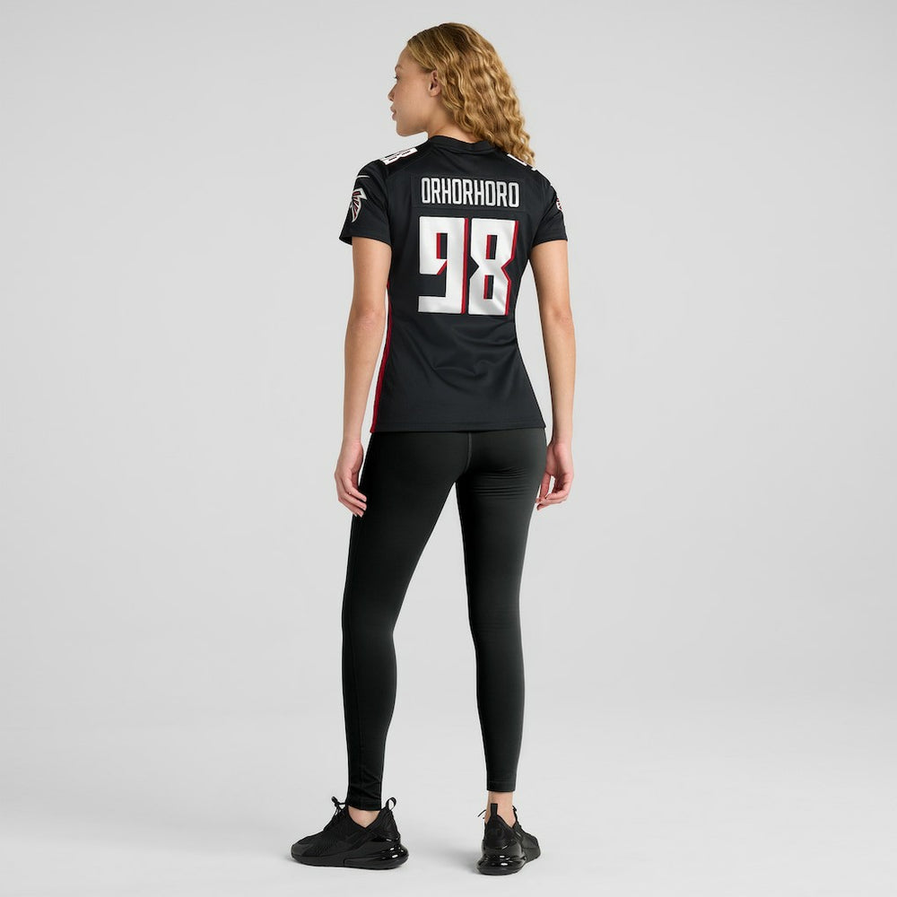 Ruke Orhorhoro Atlanta Falcons Women's Game Jersey - Black - Nike