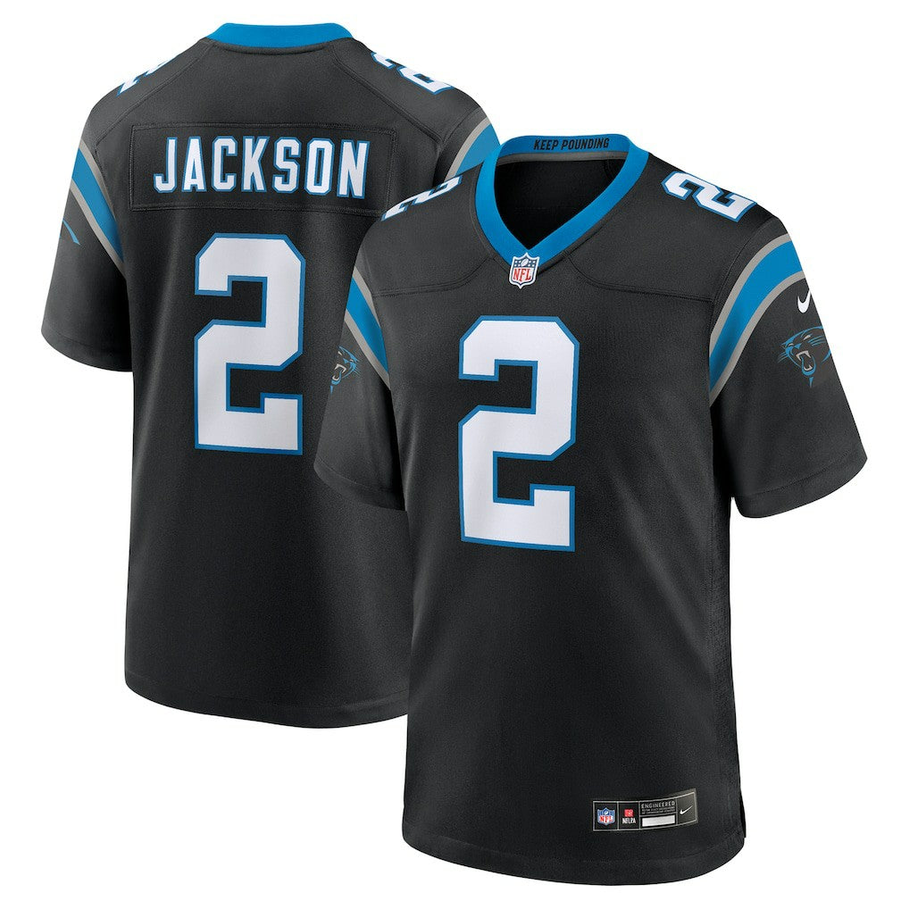 Mike Jackson Carolina Panthers Game Jersey - Black - Nike