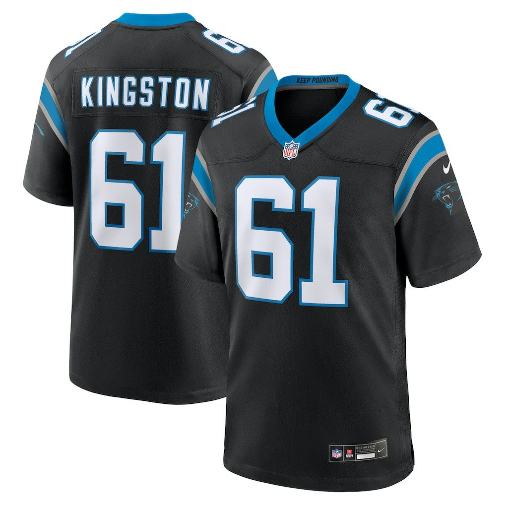 Jarrett Kingston Carolina Panthers Game Jersey - Black - Nike