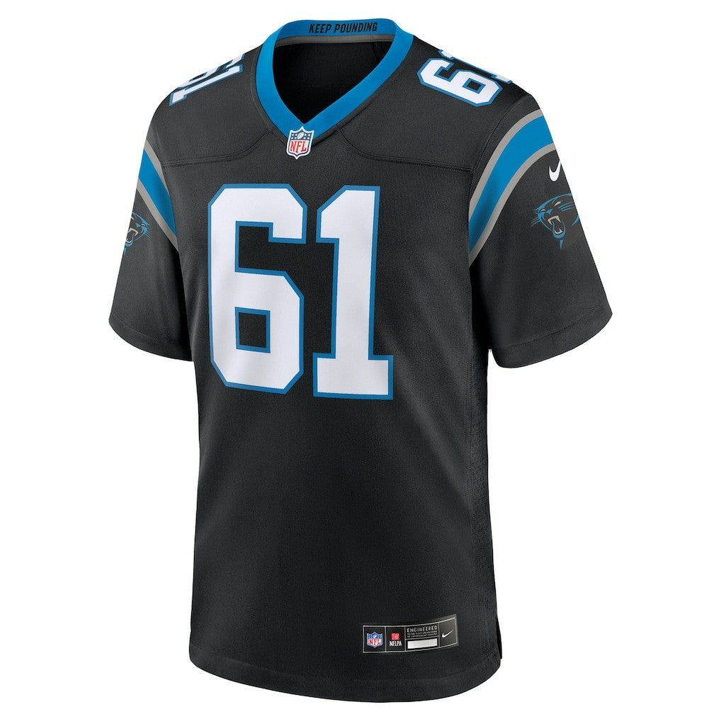 Jarrett Kingston Carolina Panthers Game Jersey - Black - Nike