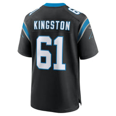 Jarrett Kingston Carolina Panthers Game Jersey - Black - Nike