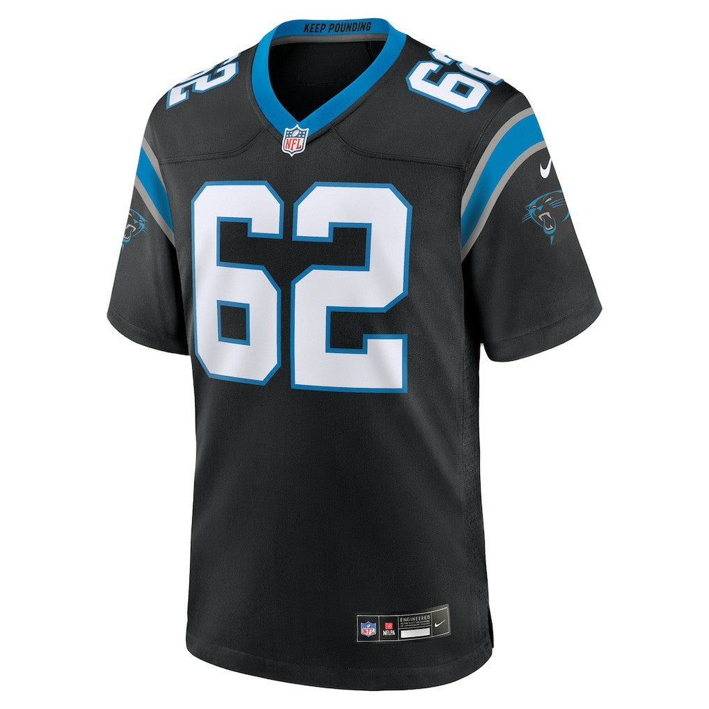 Chandler Zavala Carolina Panthers Game Jersey - Black - Nike