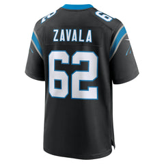 Chandler Zavala Carolina Panthers Game Jersey - Black - Nike