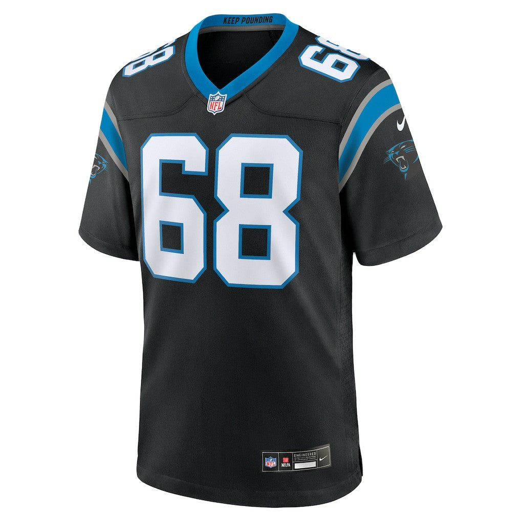 Damien Lewis Carolina Panthers Game Jersey - Black - Nike