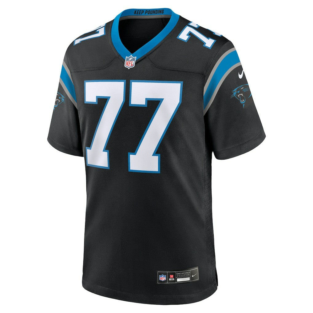 Yosh Nijman Carolina Panthers Game Jersey - Black - Nike