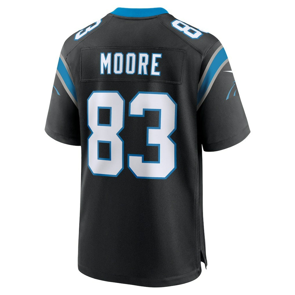 David Moore Carolina Panthers Game Jersey - Black - Nike