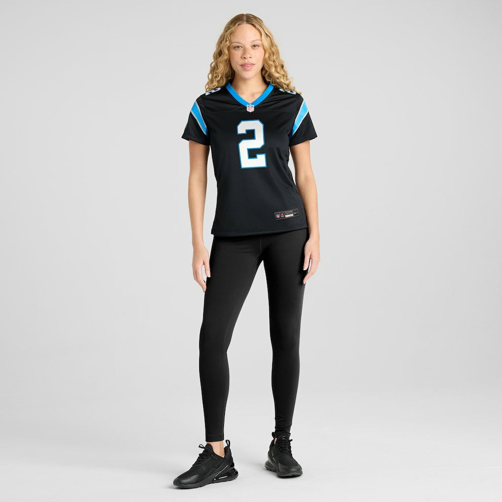 Mike Jackson Carolina Panthers Women's Game Jersey - Black - Nike