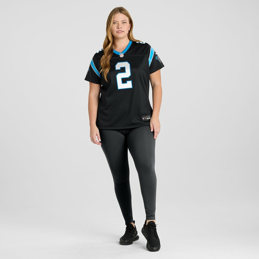 Mike Jackson Carolina Panthers Women's Game Jersey - Black - Nike