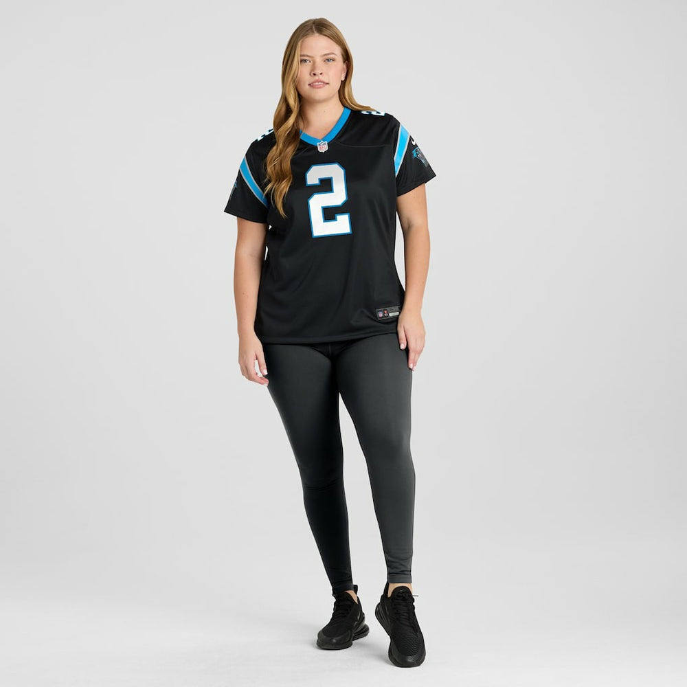 Mike Jackson Carolina Panthers Women's Game Jersey - Black - Nike