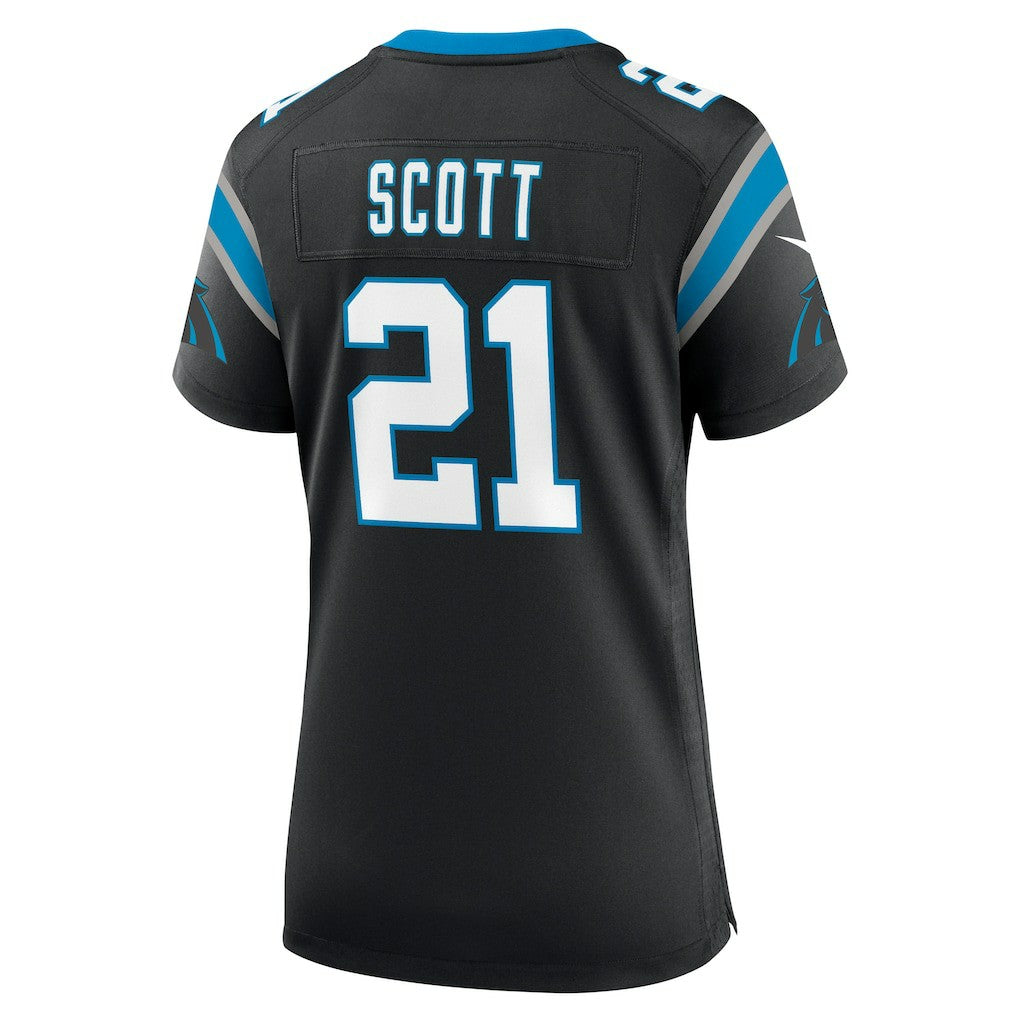 Nick Scott Carolina Panthers Women's Game Jersey - Black - Nike