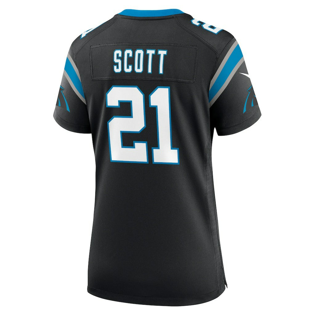 Nick Scott Carolina Panthers Women's Game Jersey - Black - Nike