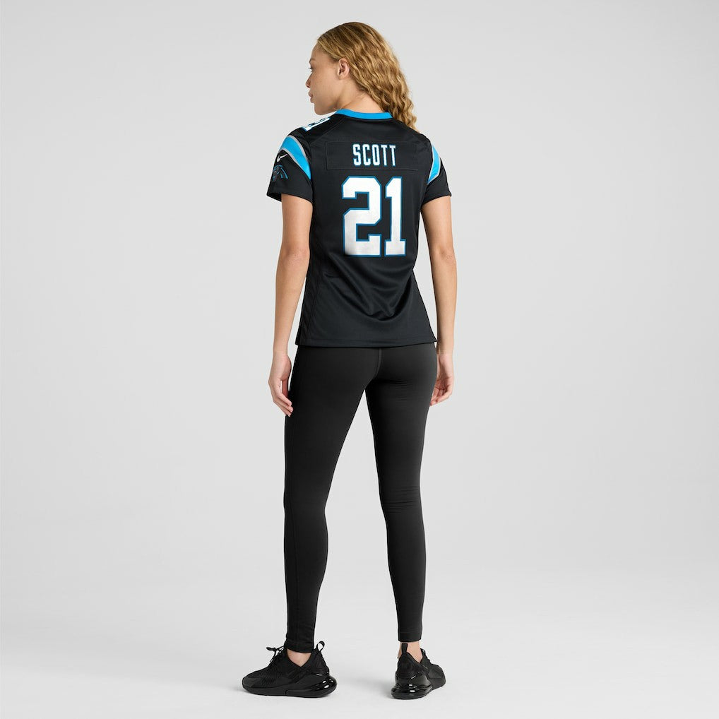 Nick Scott Carolina Panthers Women's Game Jersey - Black - Nike