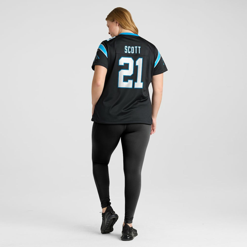 Nick Scott Carolina Panthers Women's Game Jersey - Black - Nike