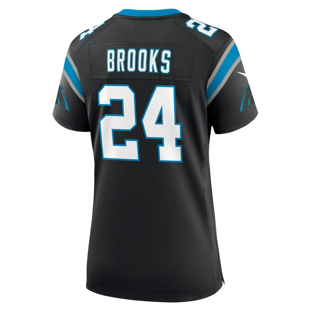 Jonathon Brooks Carolina Panthers Women's Game Jersey - Black - Nike