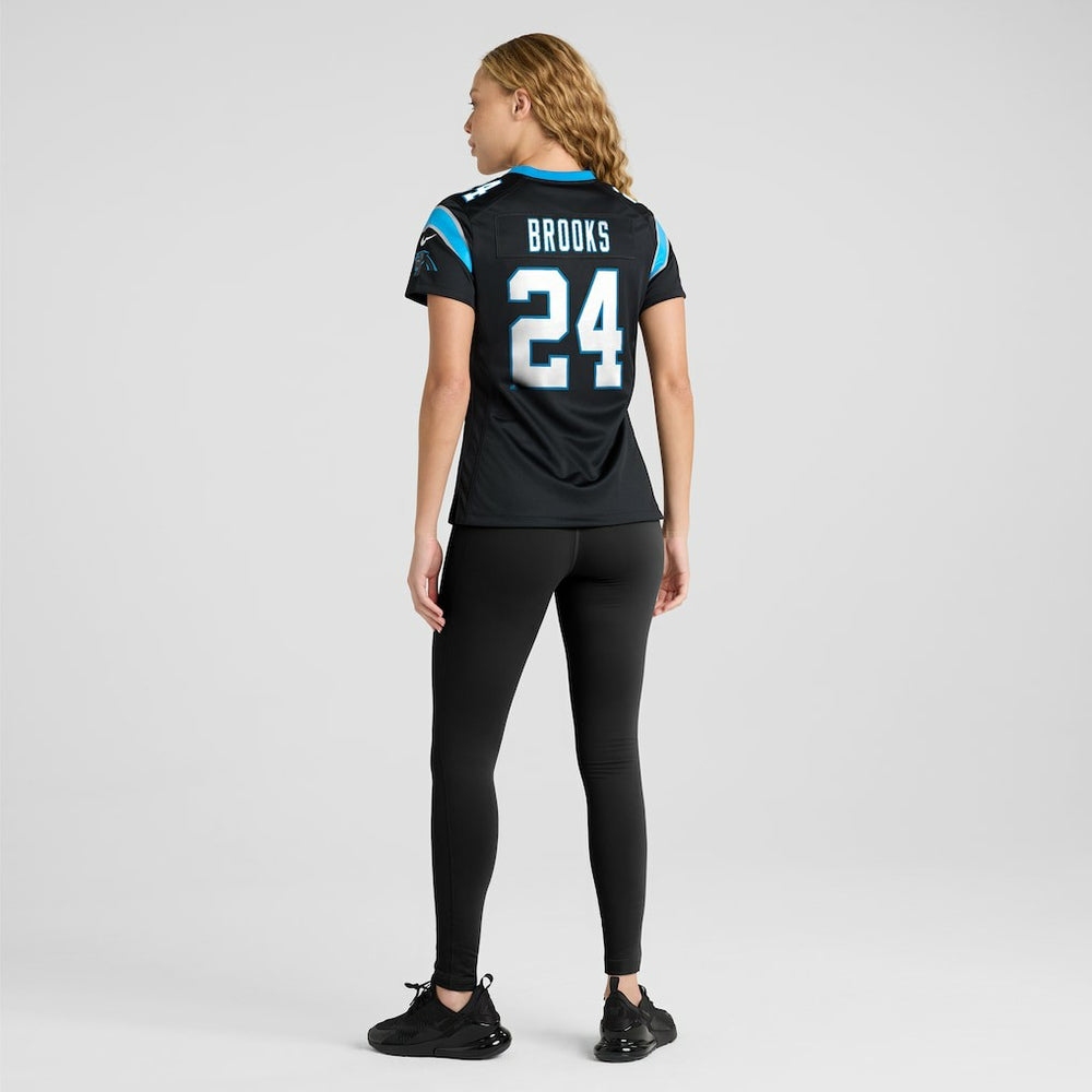 Jonathon Brooks Carolina Panthers Women's Game Jersey - Black - Nike