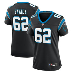 Chandler Zavala Carolina Panthers Women's Game Jersey - Black - Nike