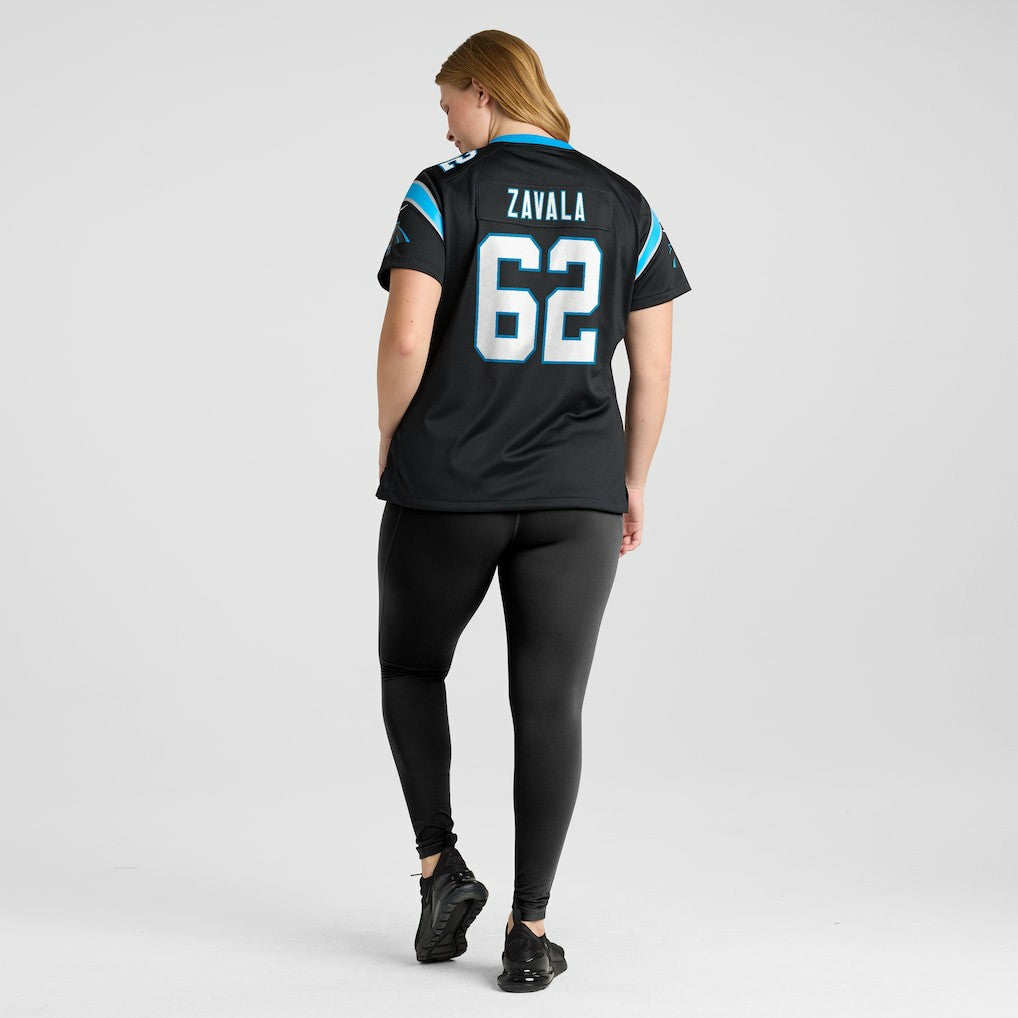 Chandler Zavala Carolina Panthers Women's Game Jersey - Black - Nike