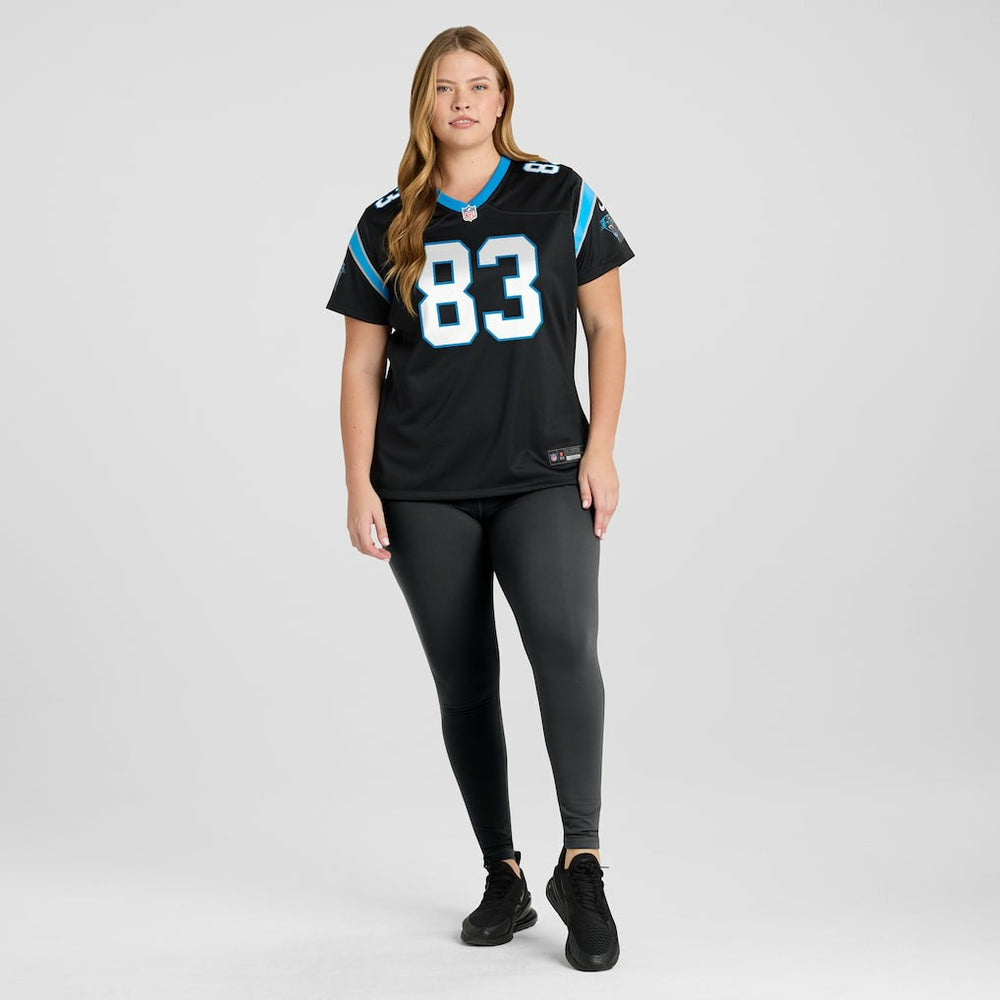 David Moore Carolina Panthers Women's Game Jersey - Black - Nike