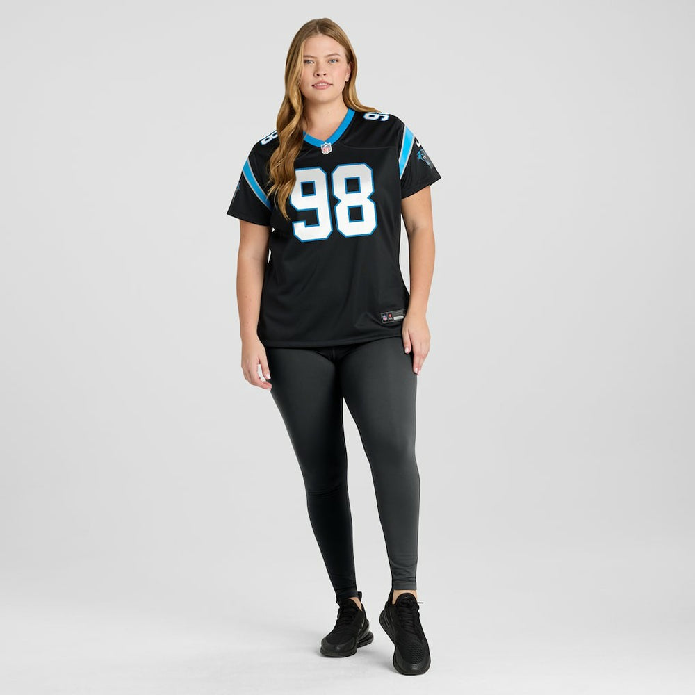 D.J. Wonnum Carolina Panthers Women's Game Jersey - Black - Nike