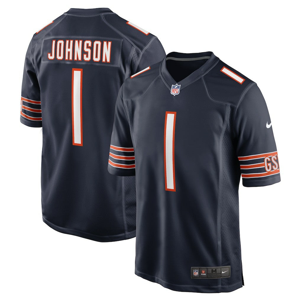 Jaylon Johnson Chicago Bears Game Jersey - Navy - Nike