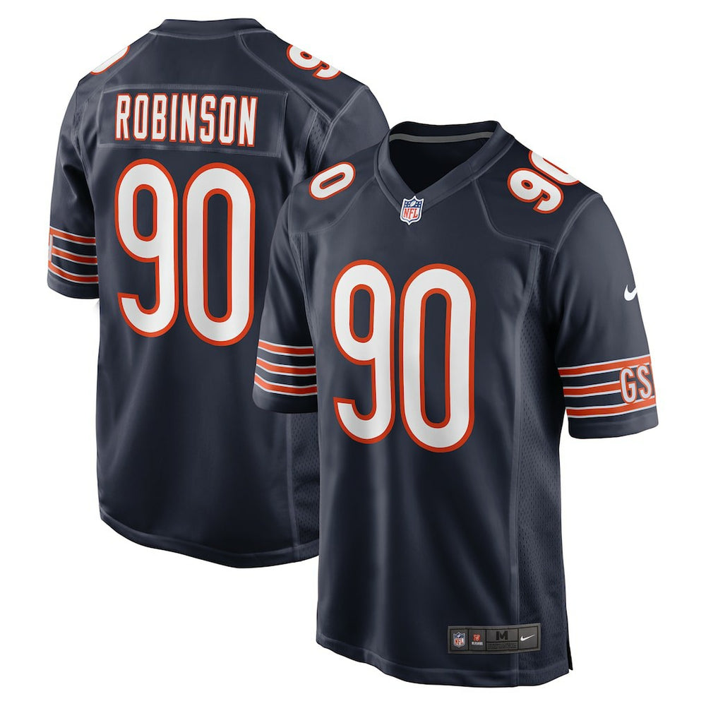 Dominique Robinson Chicago Bears Game Jersey - Navy - Nike