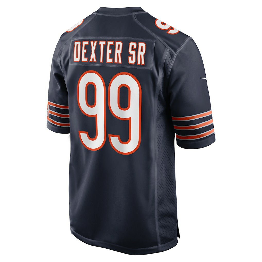 Gervon Dexter Sr. Chicago Bears Game Jersey - Navy - Nike