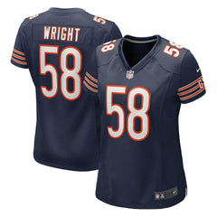 Darnell Wright Chicago Bears Women's Game Jersey - Navy - Nike