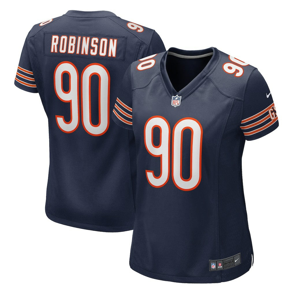 Dominique Robinson Chicago Bears Women's Game Jersey - Navy - Nike