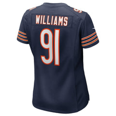 Chris Williams Chicago Bears Women's Game Jersey - Navy - Nike
